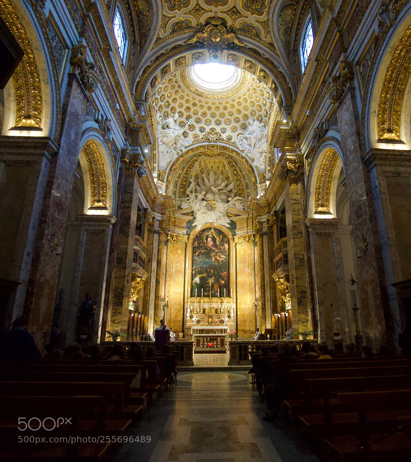 Sony a7 sample photo. Golden altar photography