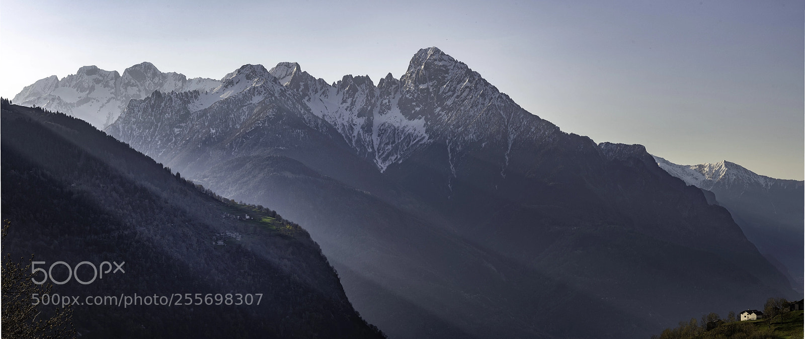 Nikon D850 sample photo. Good morning val chiavenna photography