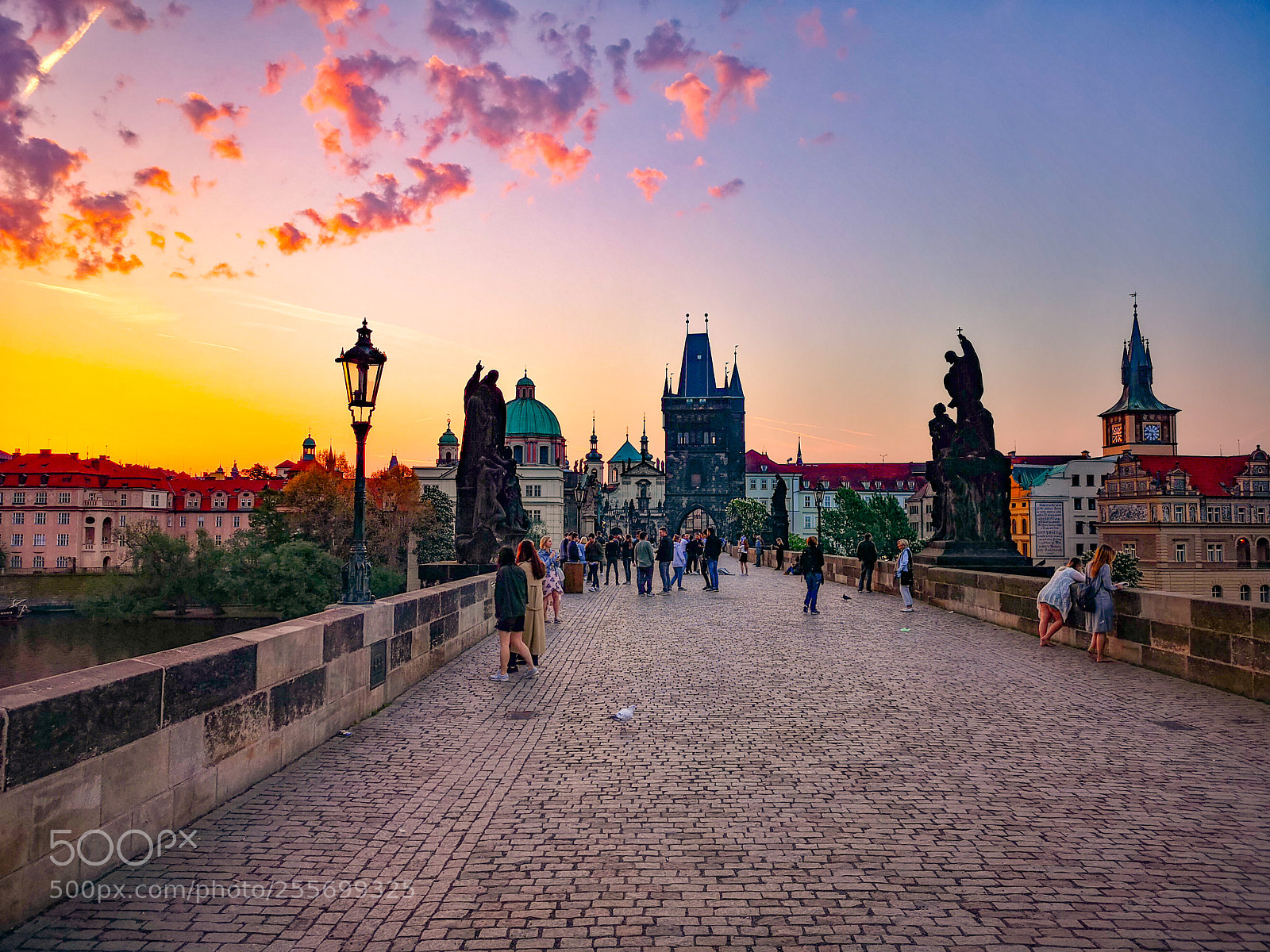 HUAWEI CLT-L29 sample photo. Sunrise, charles bridge photography