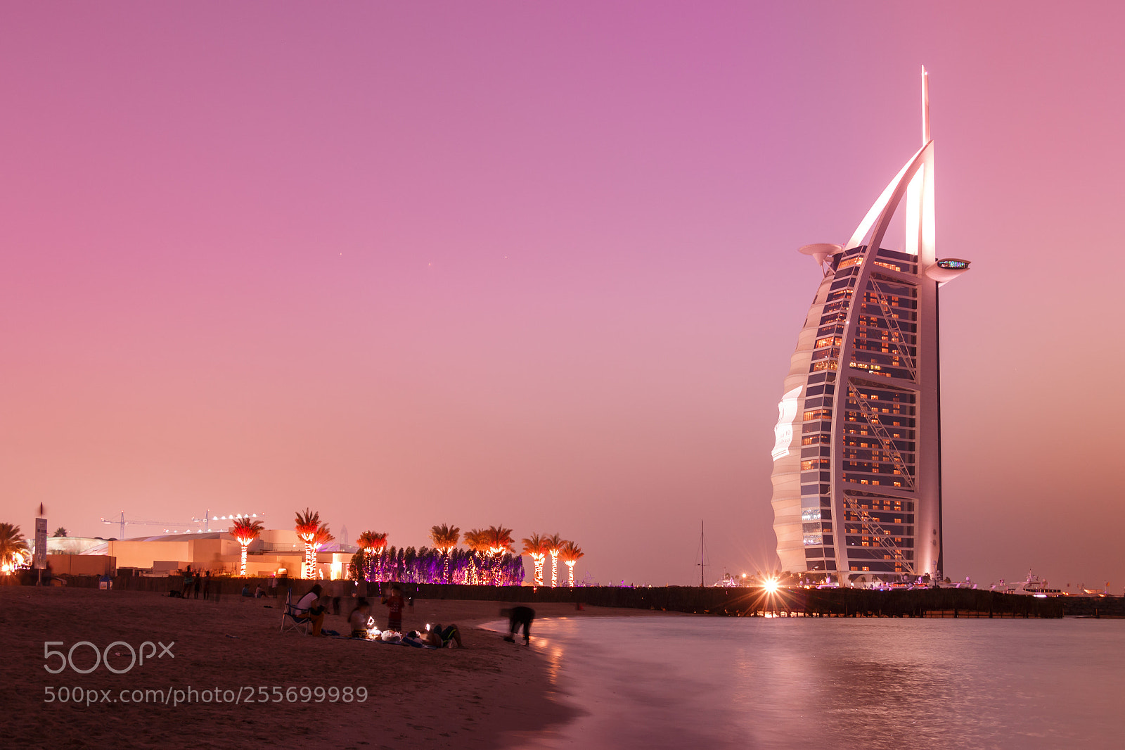 Canon EOS 70D sample photo. Dubai sunset photography