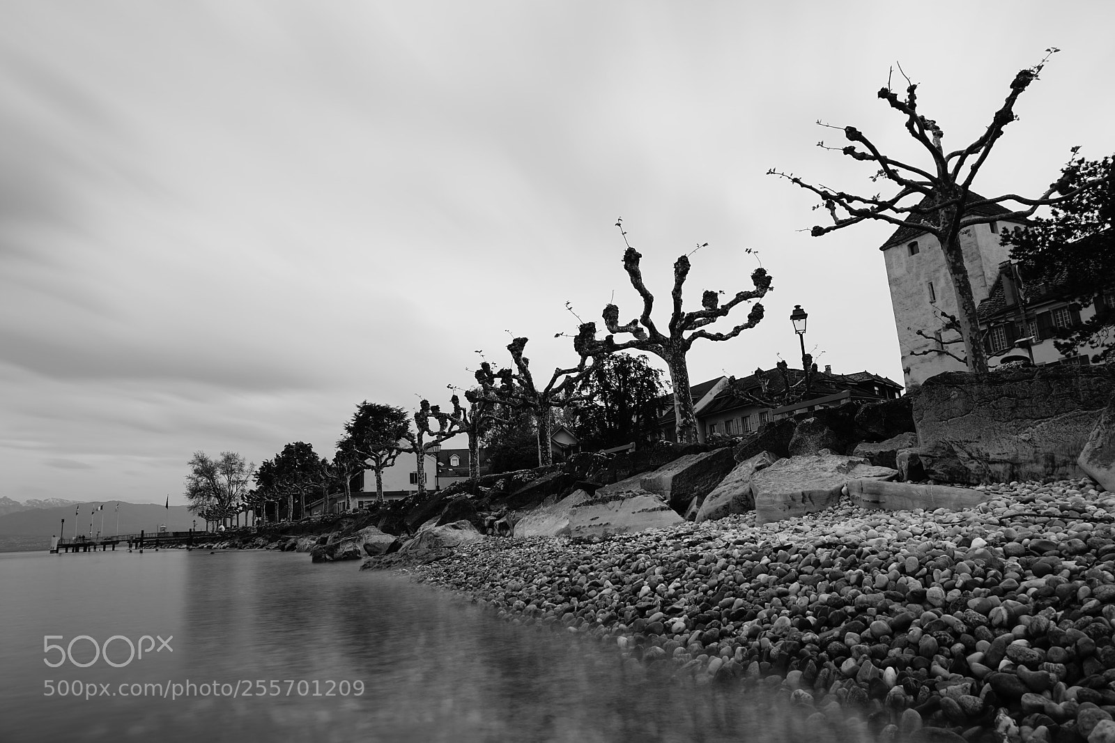 Sony a6000 sample photo.  long exposure in saint-prex  photography