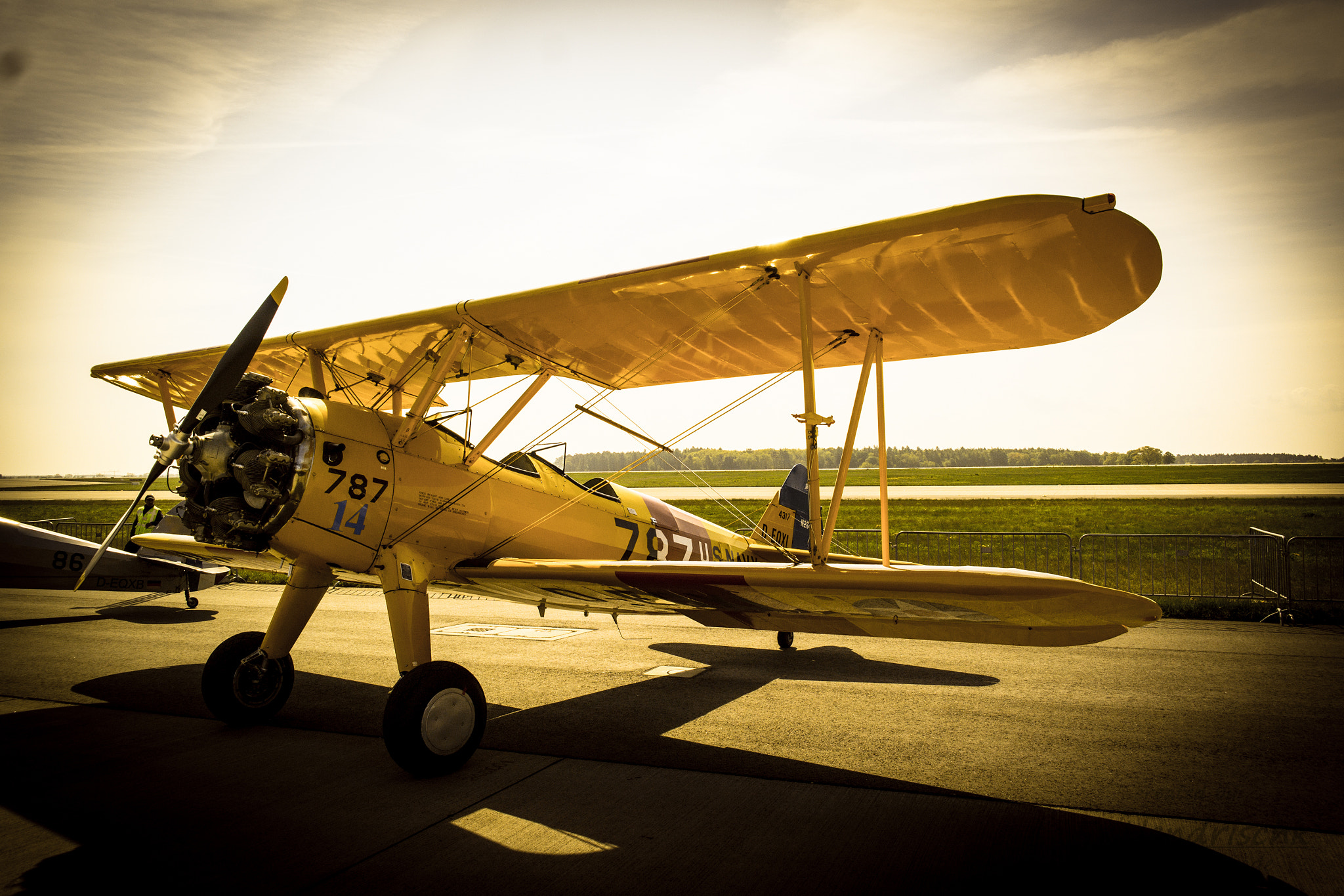 Samsung NX300M sample photo. Boeing pt 17 stearman photography