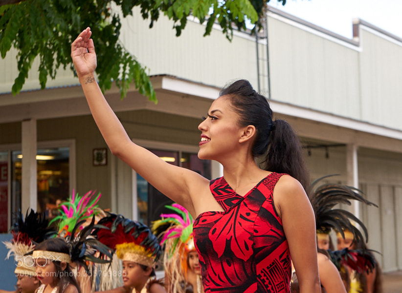 Sony a7 sample photo. Hula dancer photography