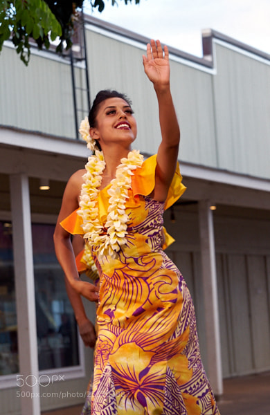 Sony a7 sample photo. Hula dancer photography