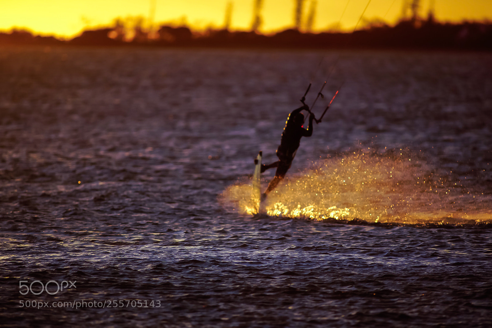 Sony a7S sample photo. Sunset kiteboarder, noumea. photography