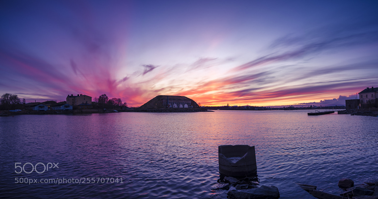 Nikon D5200 sample photo. Sunset panorama photography