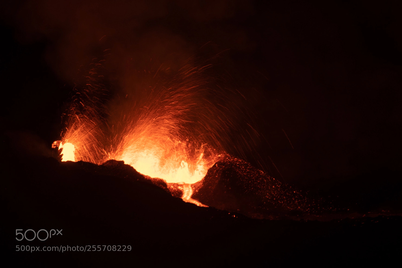 Nikon D500 sample photo. Éruption volcanique photography