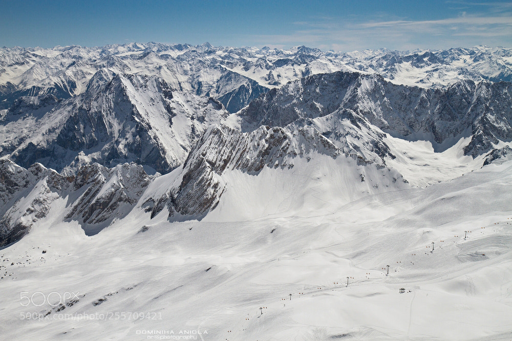 Canon EOS 7D sample photo. Snowy alps photography