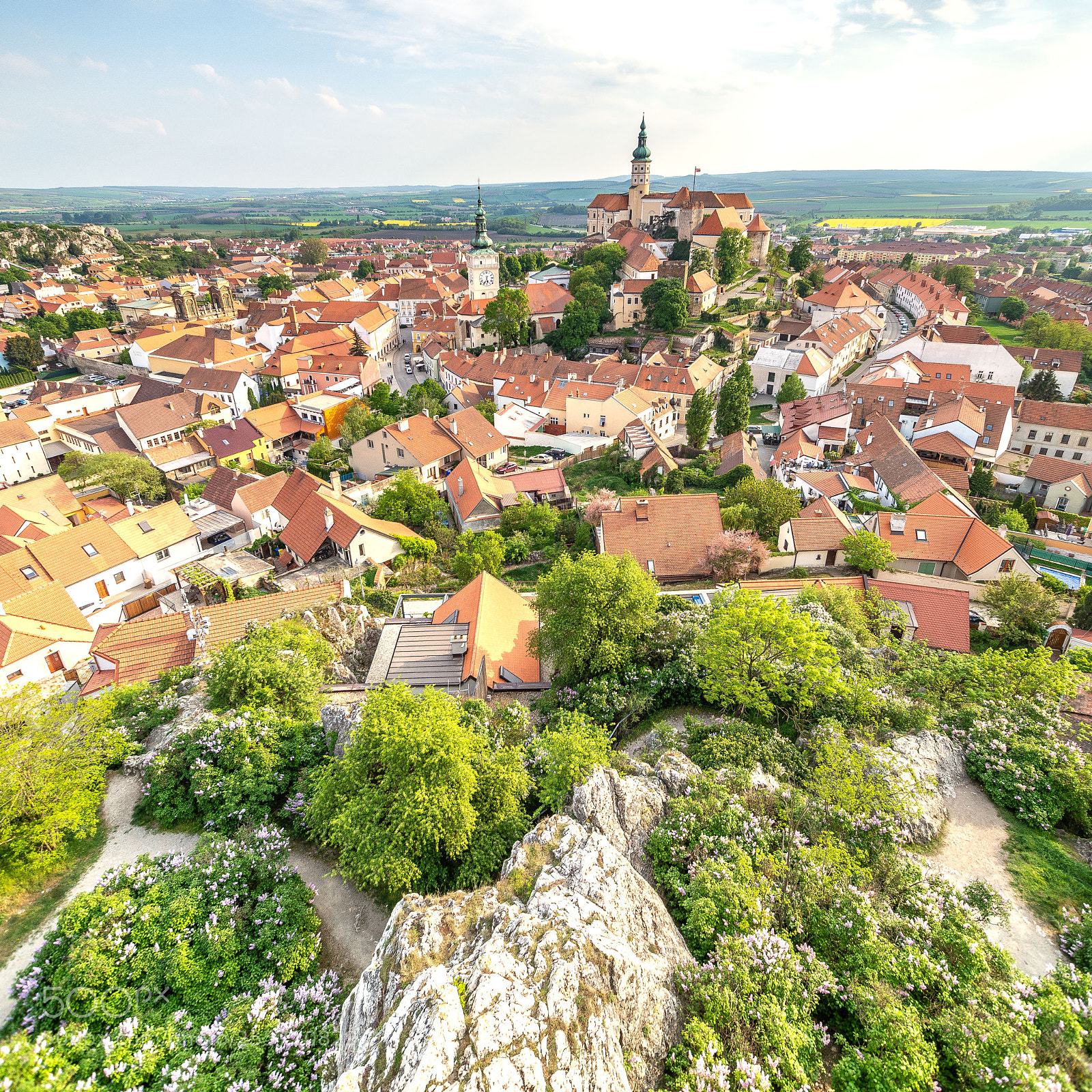 Nikon D610 sample photo. Mikulov panorama photography