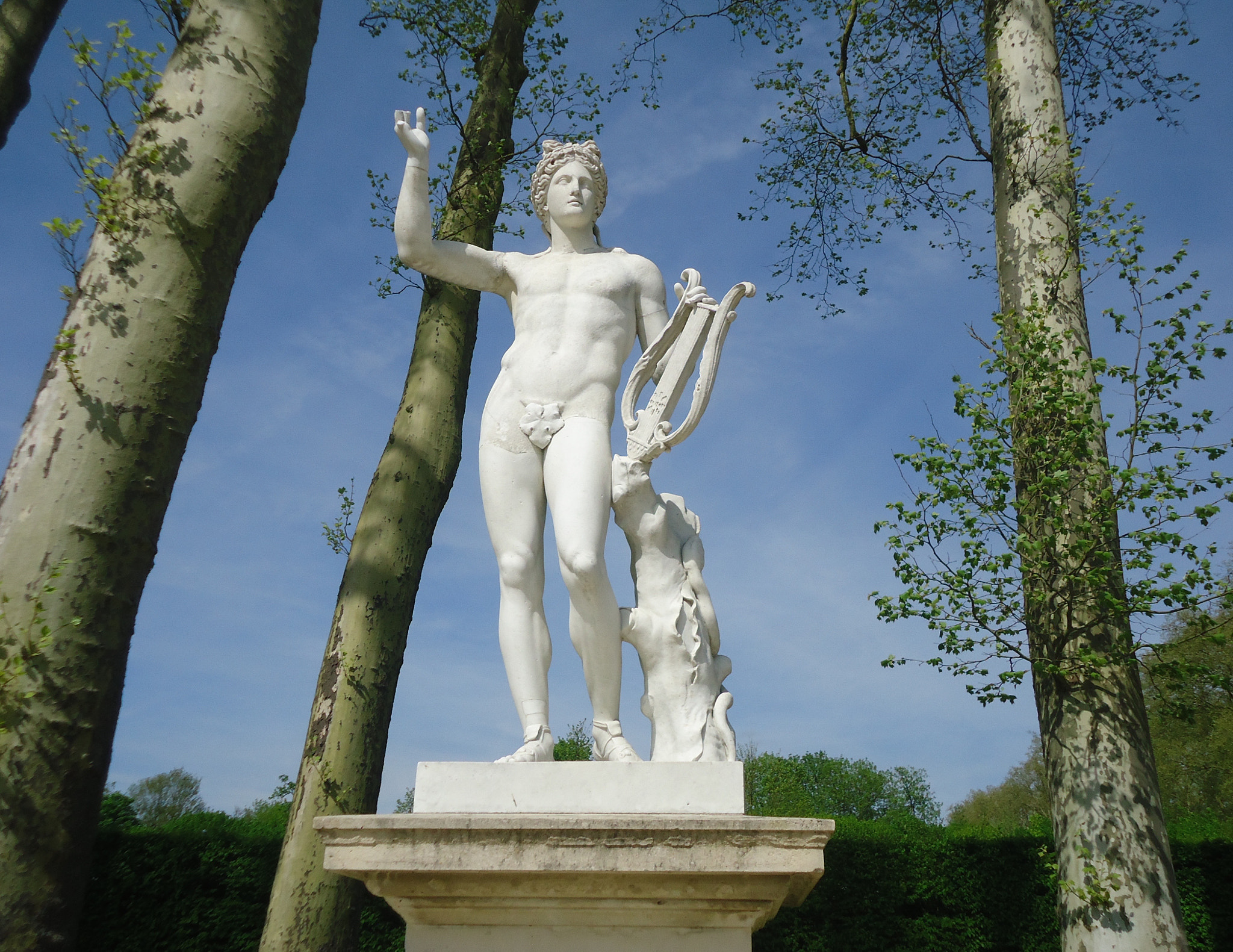 Sony Cyber-shot DSC-W530 sample photo. Statue of the gardens of versailles  photography