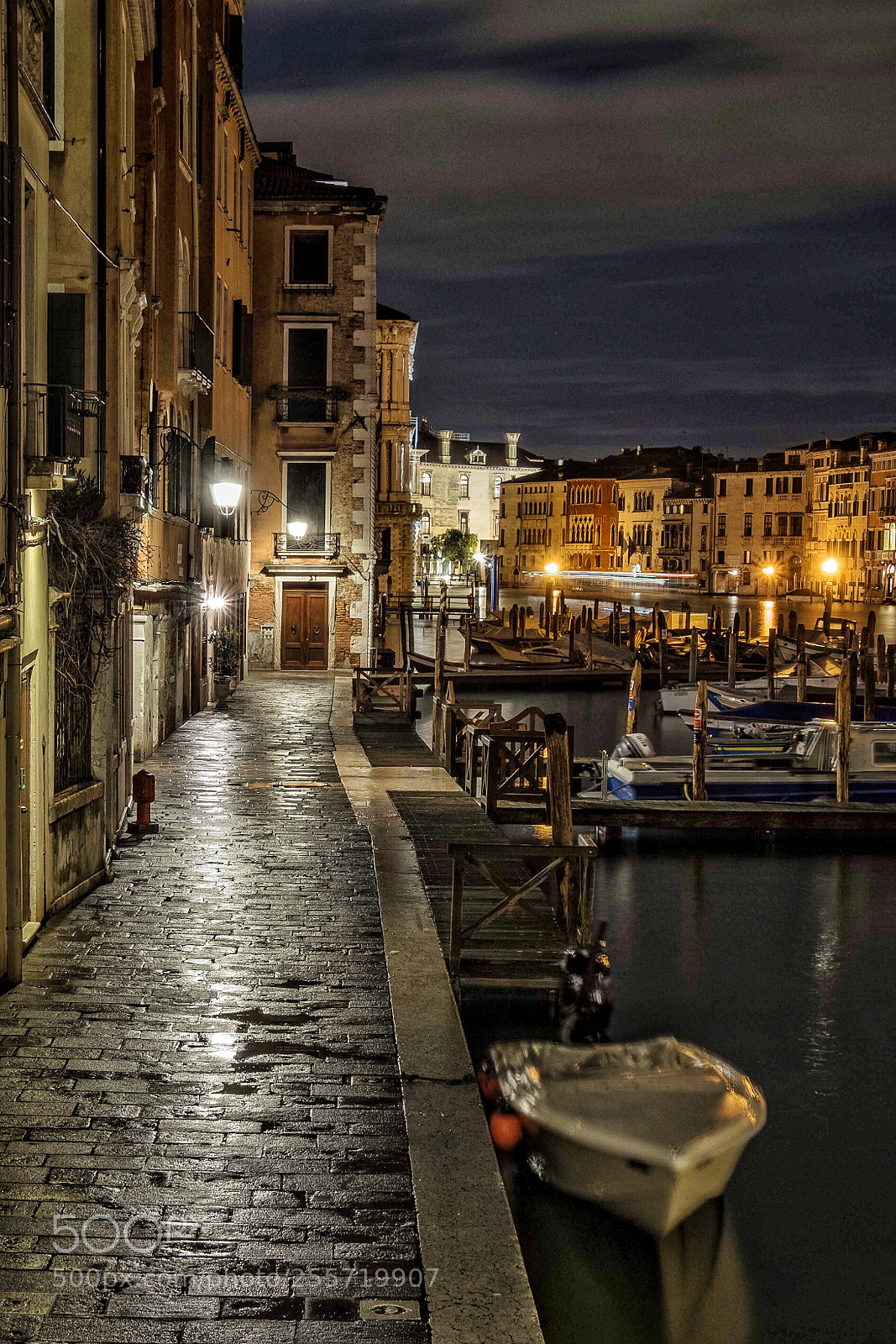 Fujifilm X-T1 sample photo. Venice by night!  photography