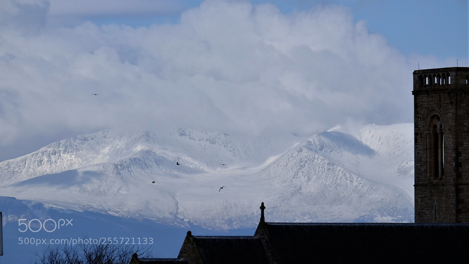 Fujifilm X-T1 sample photo. Arran snow photography