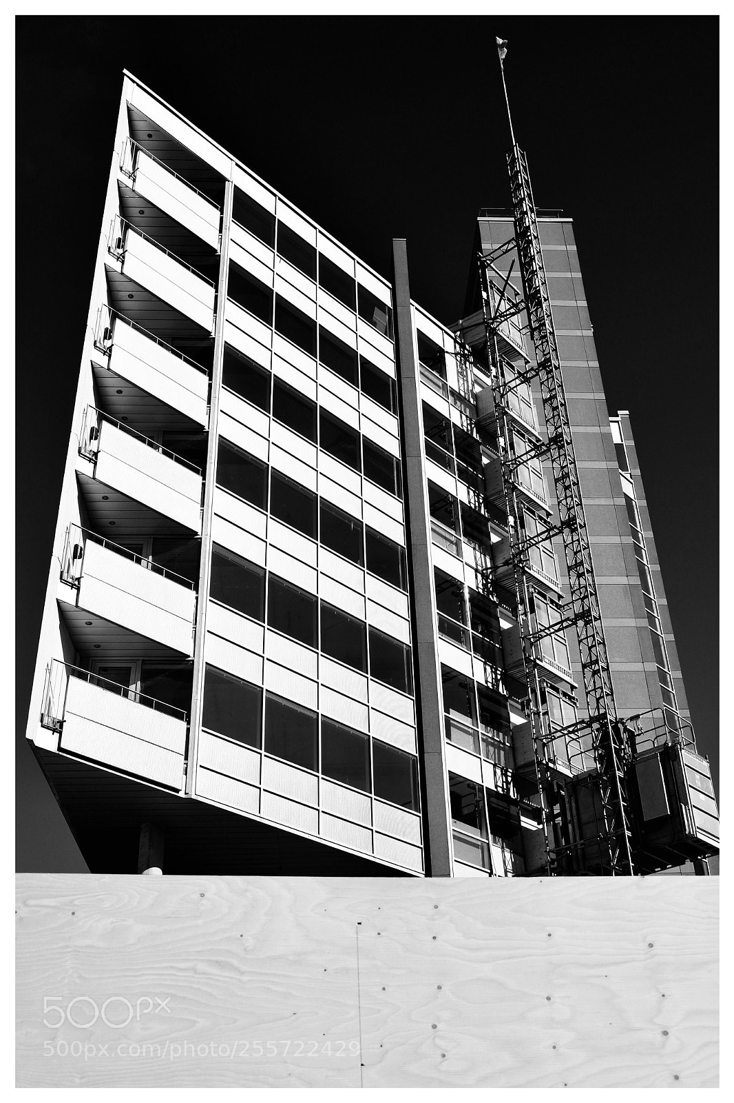 Nikon D5200 sample photo. A building under construction photography