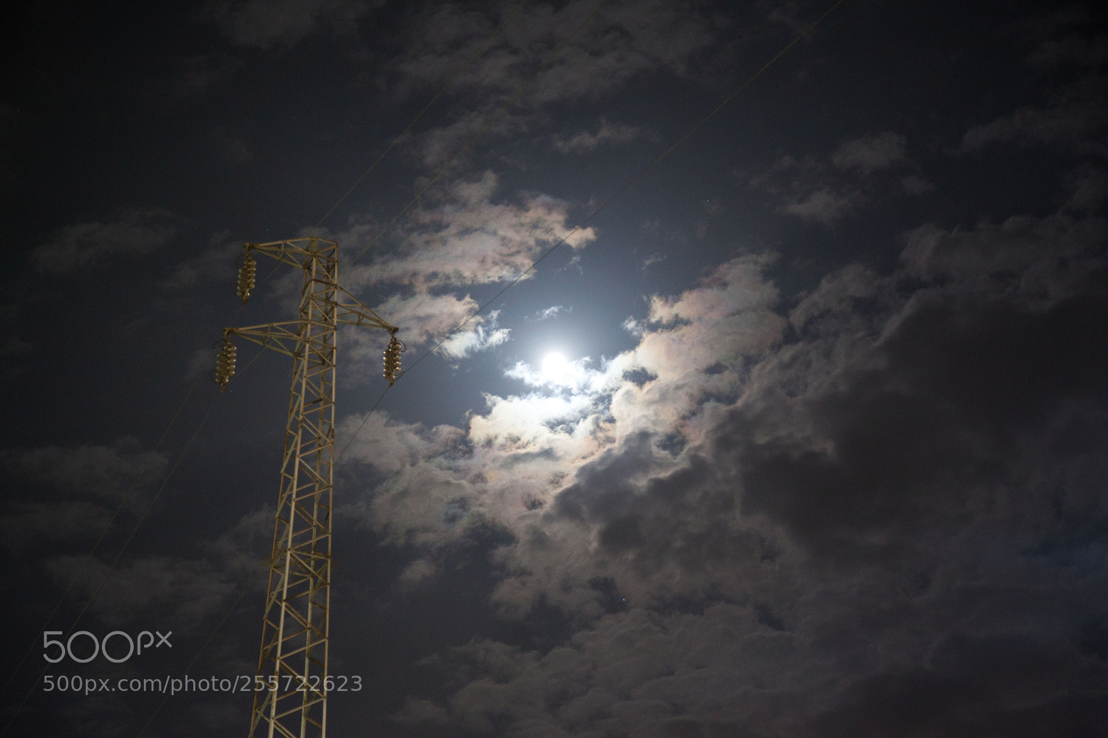 Canon EOS 5D Mark II sample photo. Moon photography