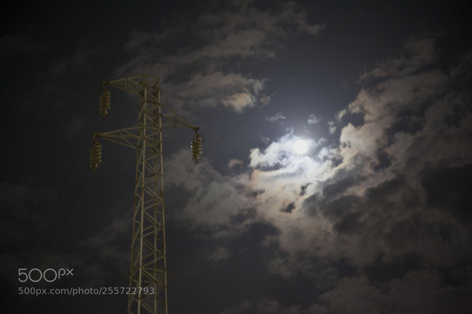 Canon EOS 5D Mark II sample photo. Moon photography
