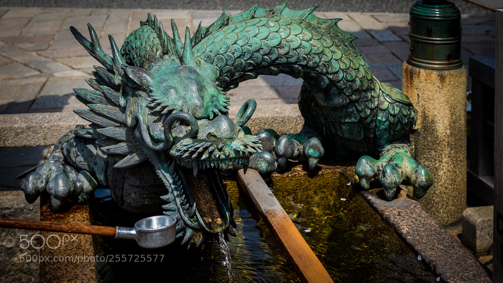 Nikon Df sample photo. Dragon statue photography