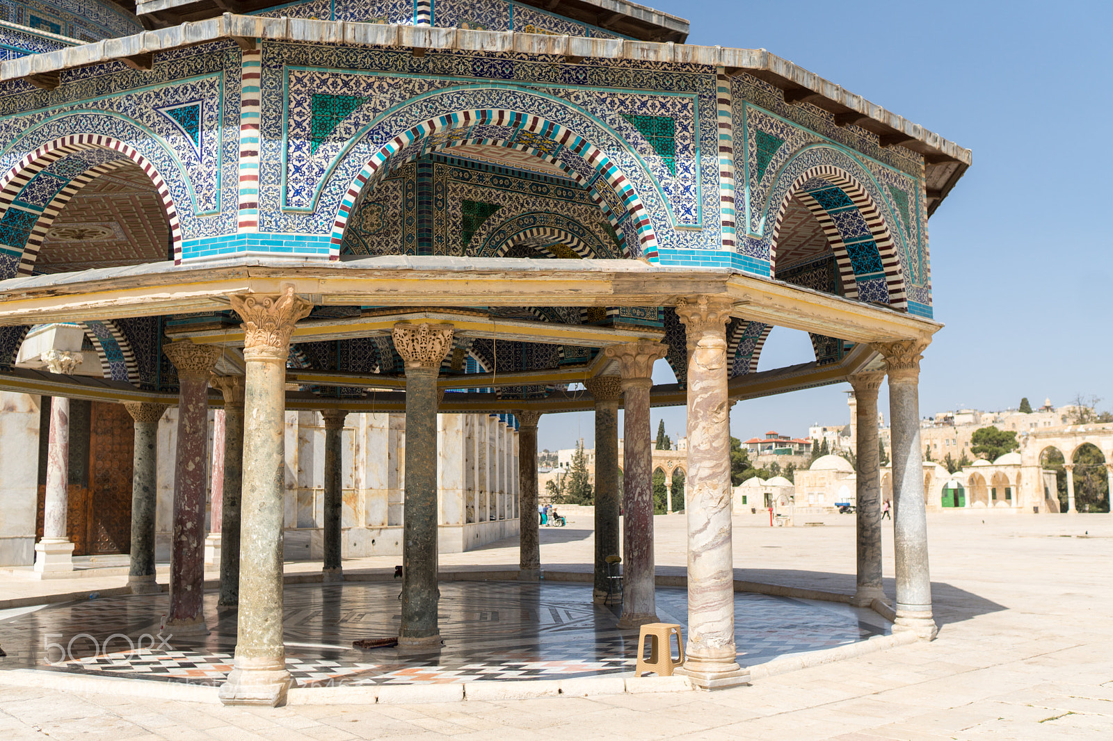 Sony a6500 sample photo. Dome of the rock photography