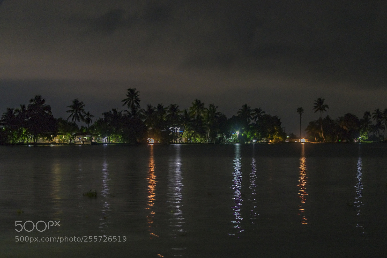 Nikon D5300 sample photo. Kerala backwaters at night photography