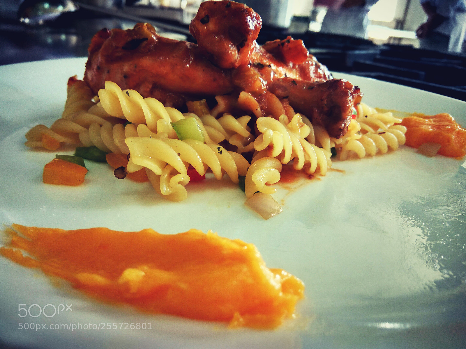 Xiaomi Redmi Note3 sample photo. Chicken pasta photography