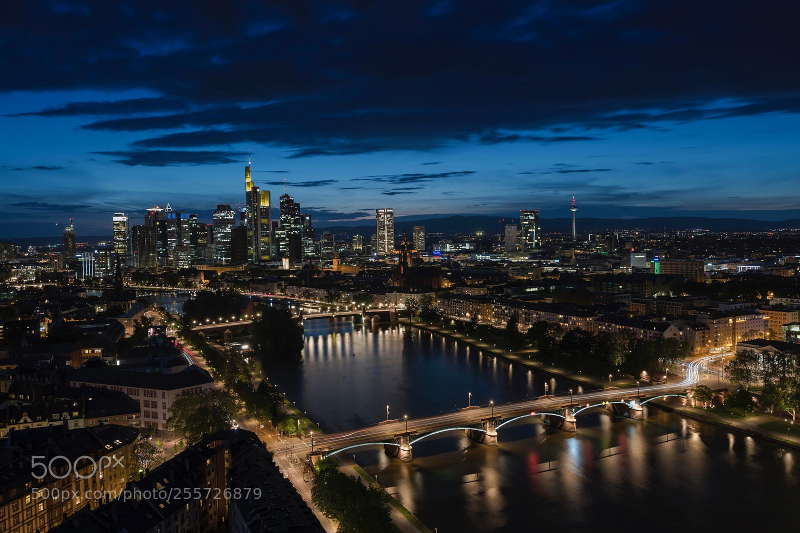 Nikon D850 sample photo. Citylights at the blue photography