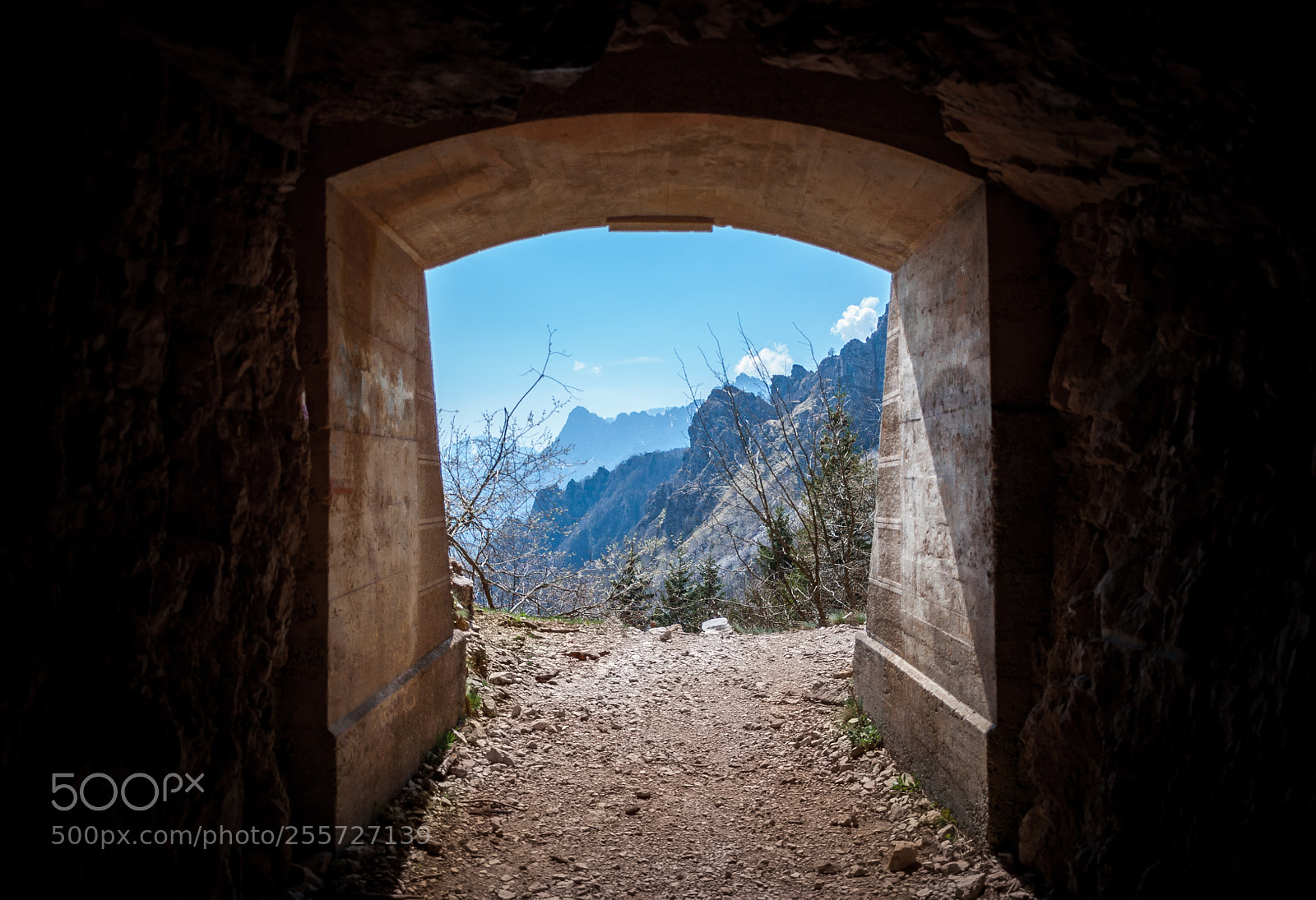 Nikon D90 sample photo. Tunel photography