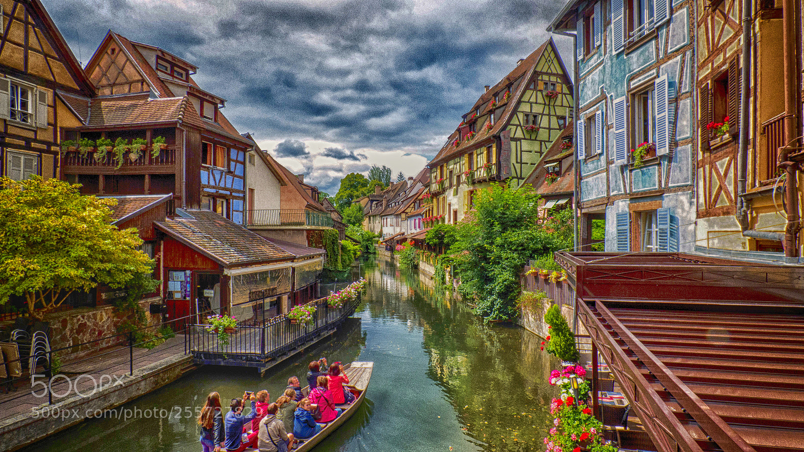 Panasonic DMC-FZ72 sample photo. Canals of colmar. photography