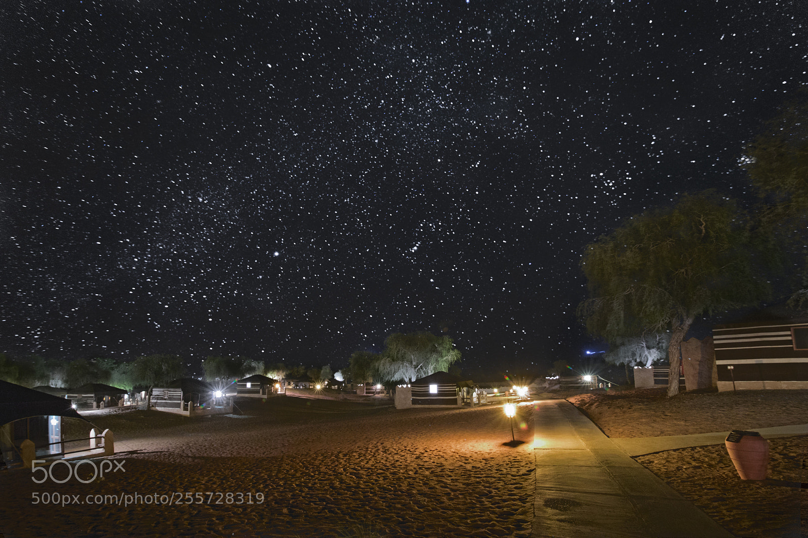 Canon EOS 5D Mark IV sample photo. Stars over nights camp photography