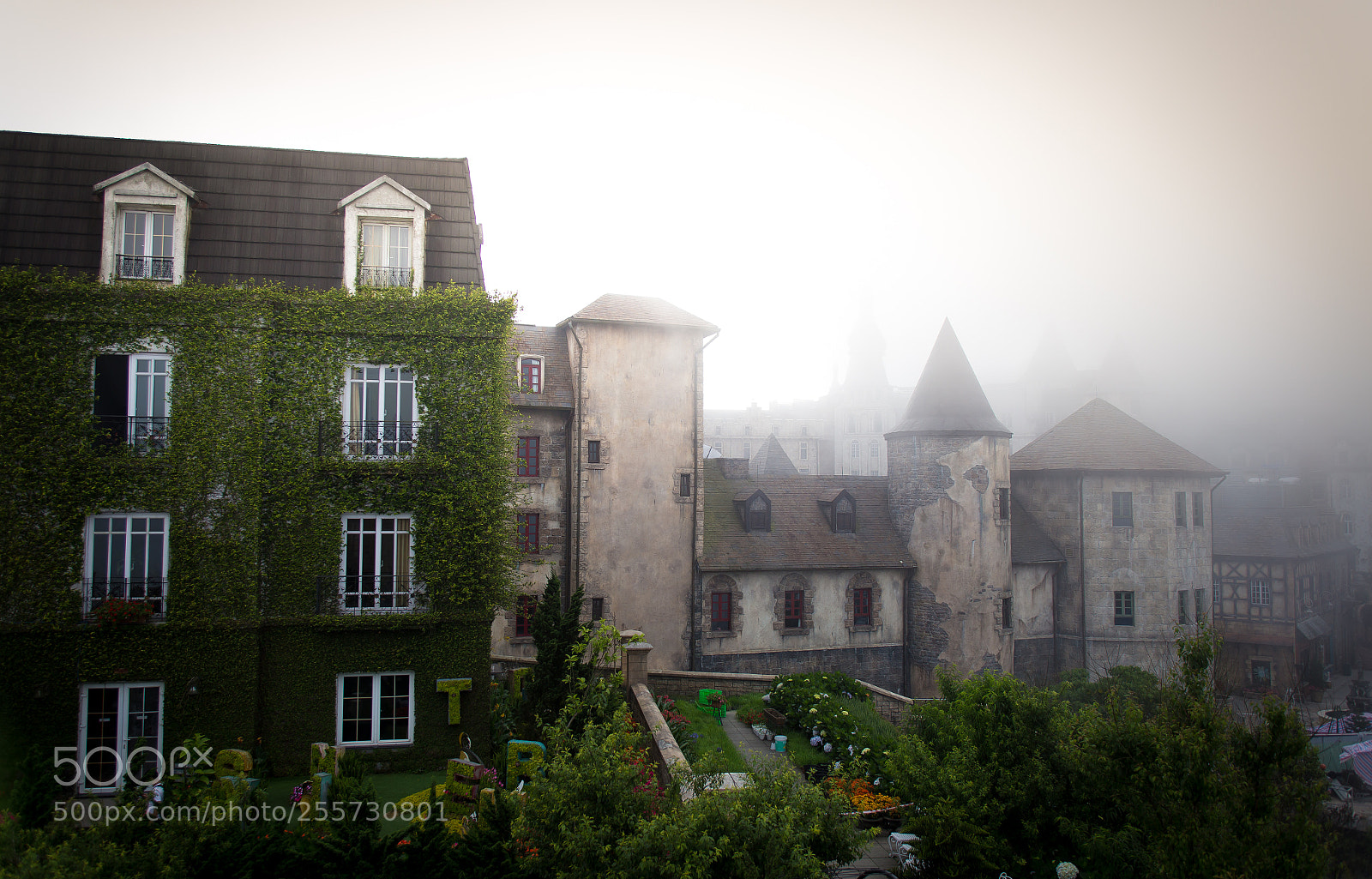 Canon EOS 6D sample photo. French village-ba na hill photography