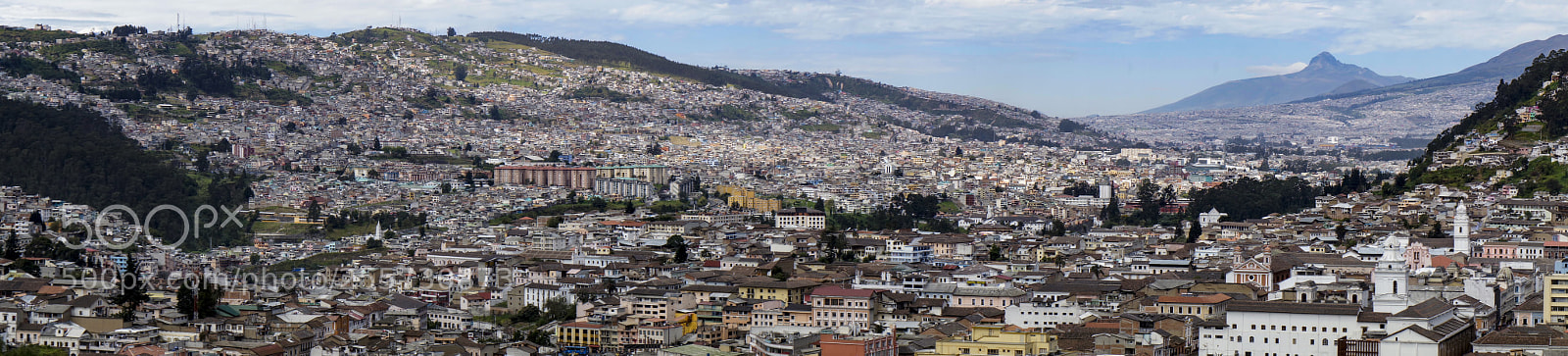 Sony Alpha NEX-7 sample photo. Quito panorama photography