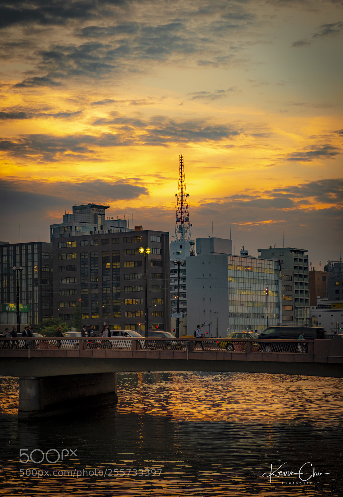 Fujifilm X-H1 sample photo. City's sunset  photography