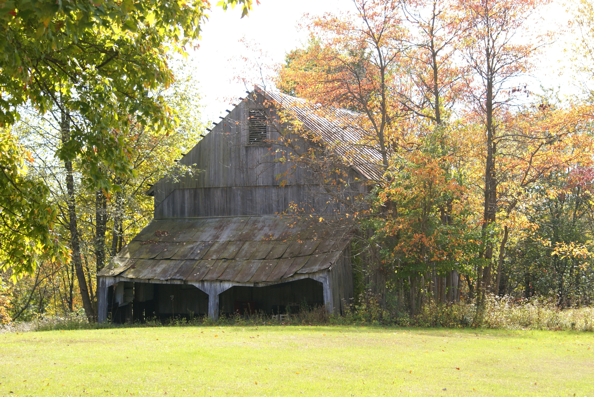 Sony Alpha DSLR-A100 sample photo. My favorite barn photography