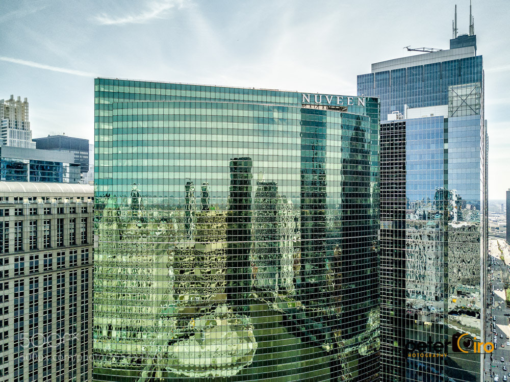 DJI FC220 sample photo. Nuveen building at in photography