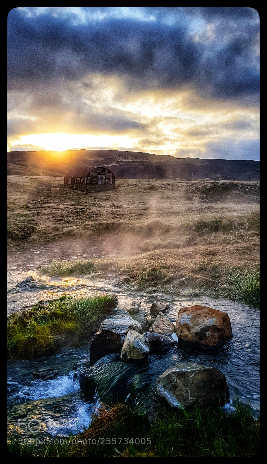 Samsung Galaxy S8+ sample photo. Smoky sunset photography