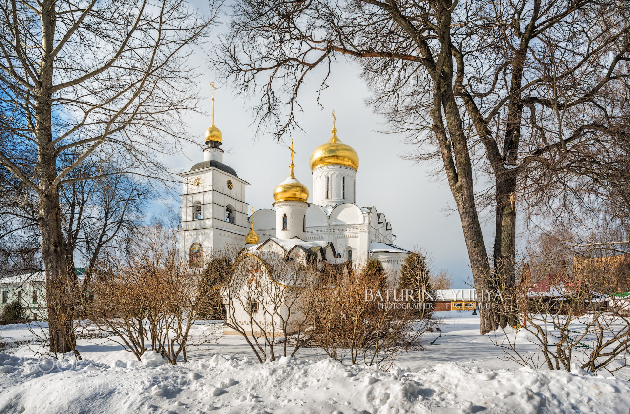 Nikon D800 sample photo. Cathedral in borisoglebsky monastery photography