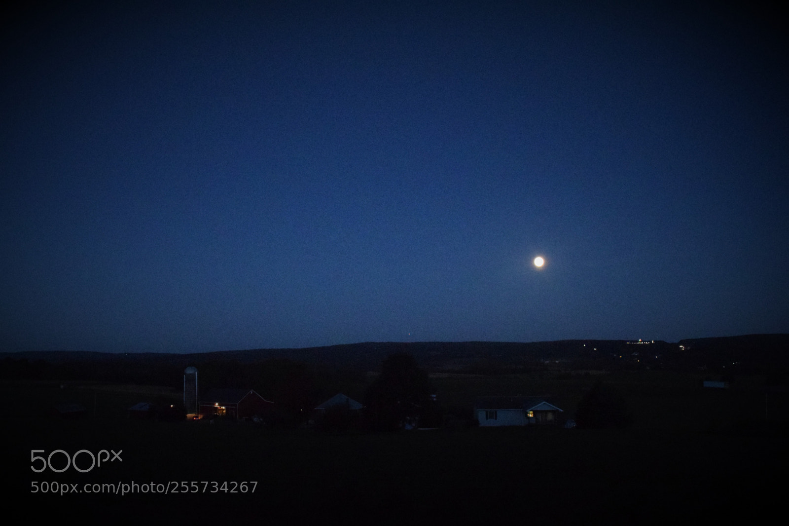 Nikon D3300 sample photo. Full moon rises photography