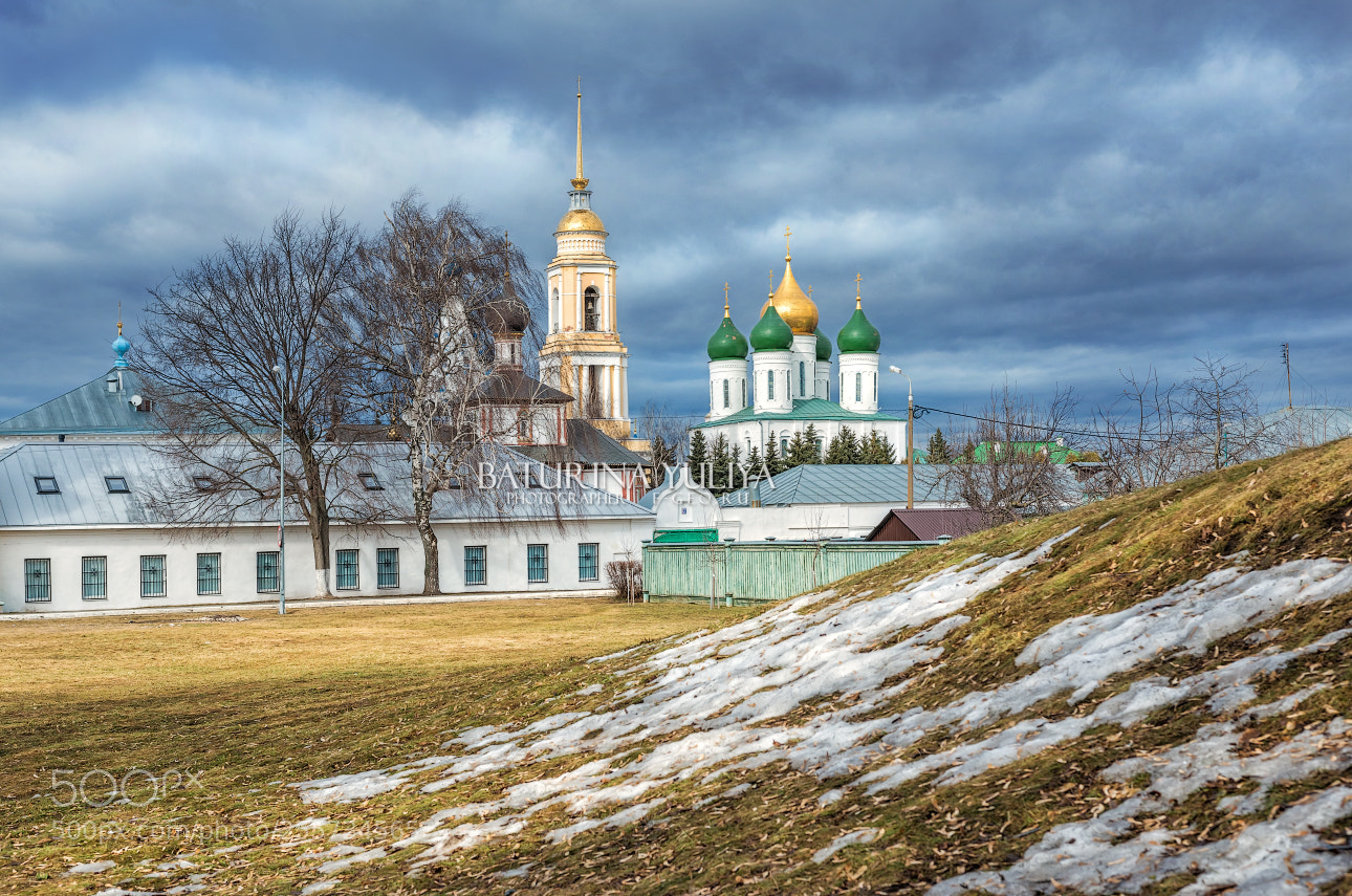 Nikon D800 sample photo. Temples of the kremlin photography