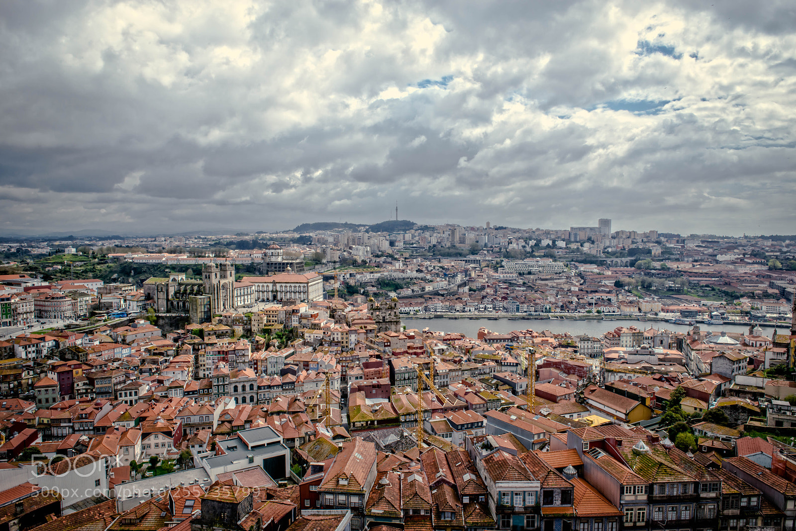 Nikon D800 sample photo. View over porto photography