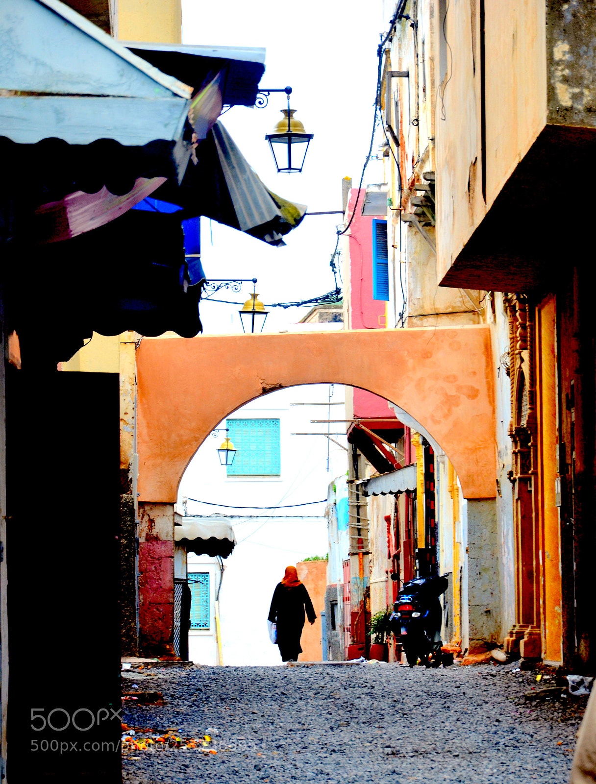 Nikon D7000 sample photo. Three lamps. rabat, morocco. photography