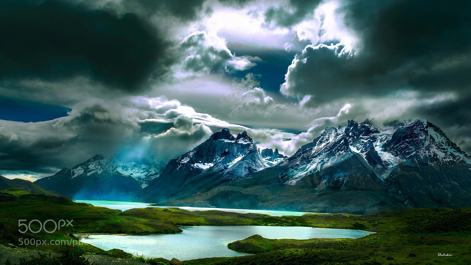 Nikon D5200 sample photo. Cordillera del paine photography
