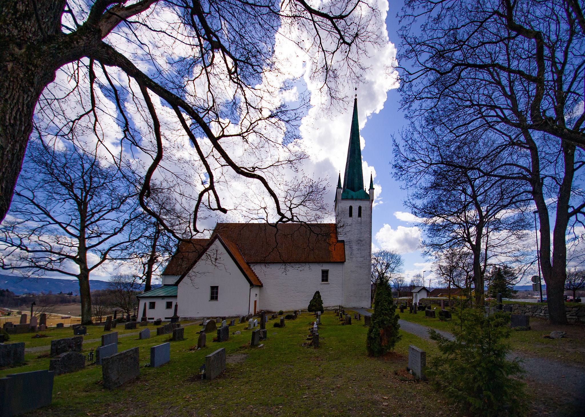 Canon EOS-1D Mark II sample photo. Norderhov church photography