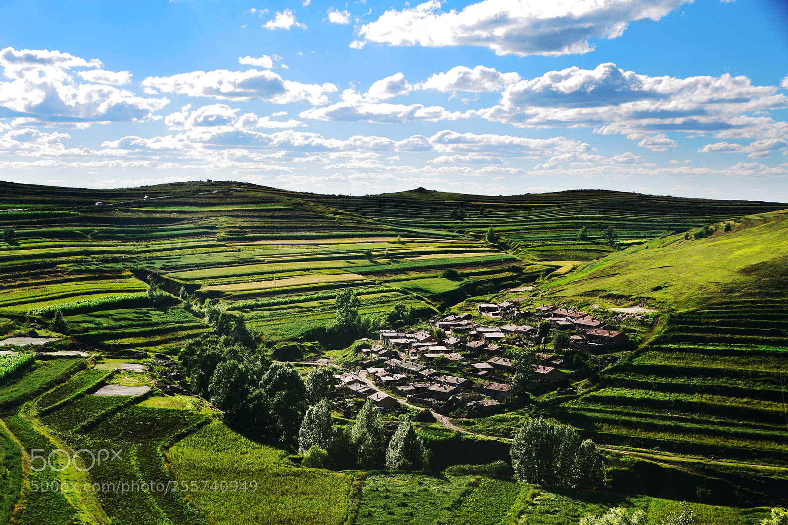 Nikon D3100 sample photo. Village photography