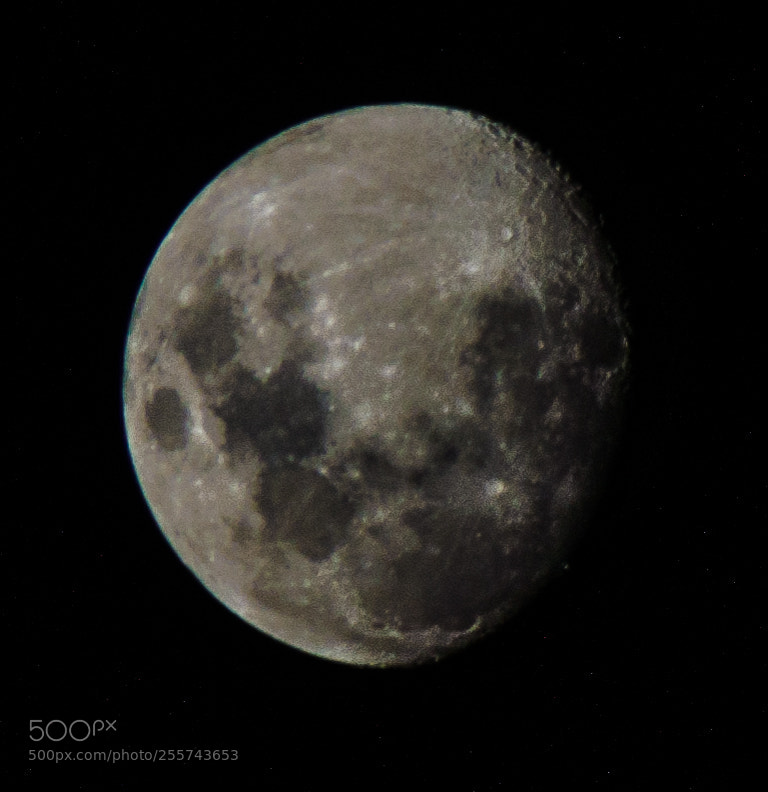 Nikon D7000 sample photo. Moon 26/04 photography