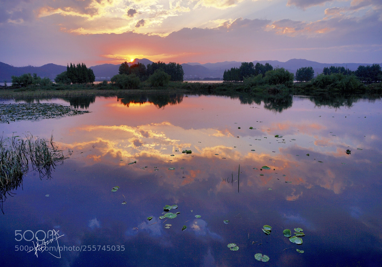 Sony a7 II sample photo. Sunset photography