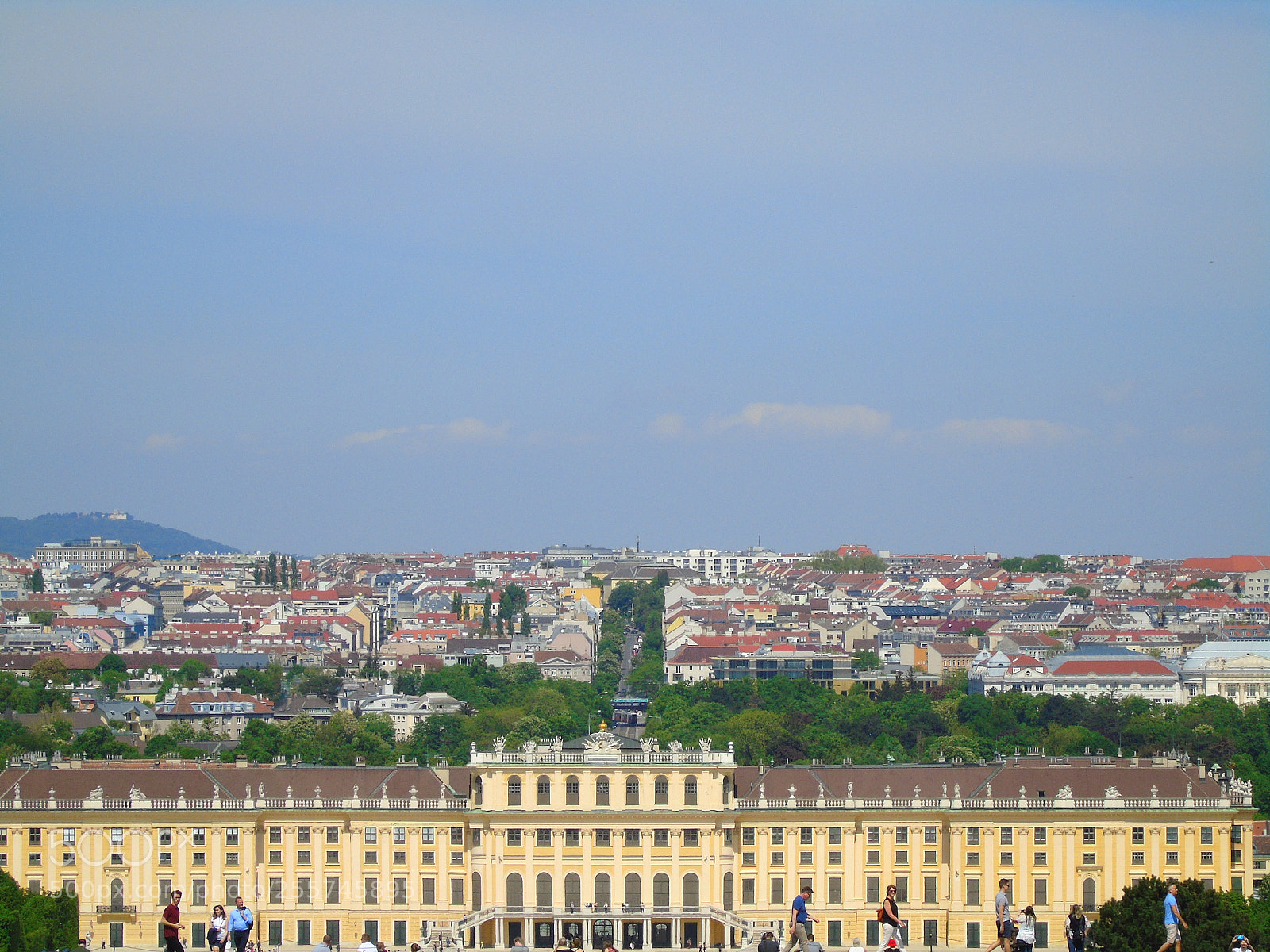 Sony Cyber-shot DSC-H400 sample photo. Wien schönbrunn palace photography