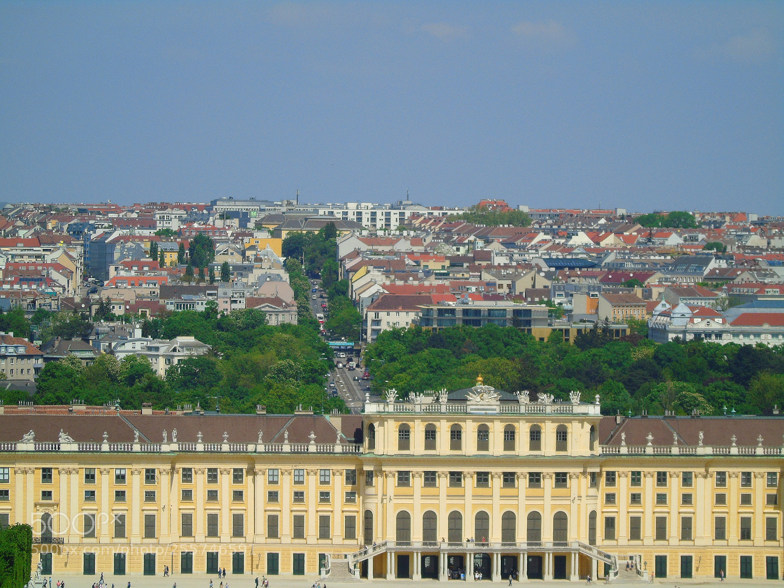 Sony Cyber-shot DSC-H400 sample photo. Wien schönbrunn palace photography