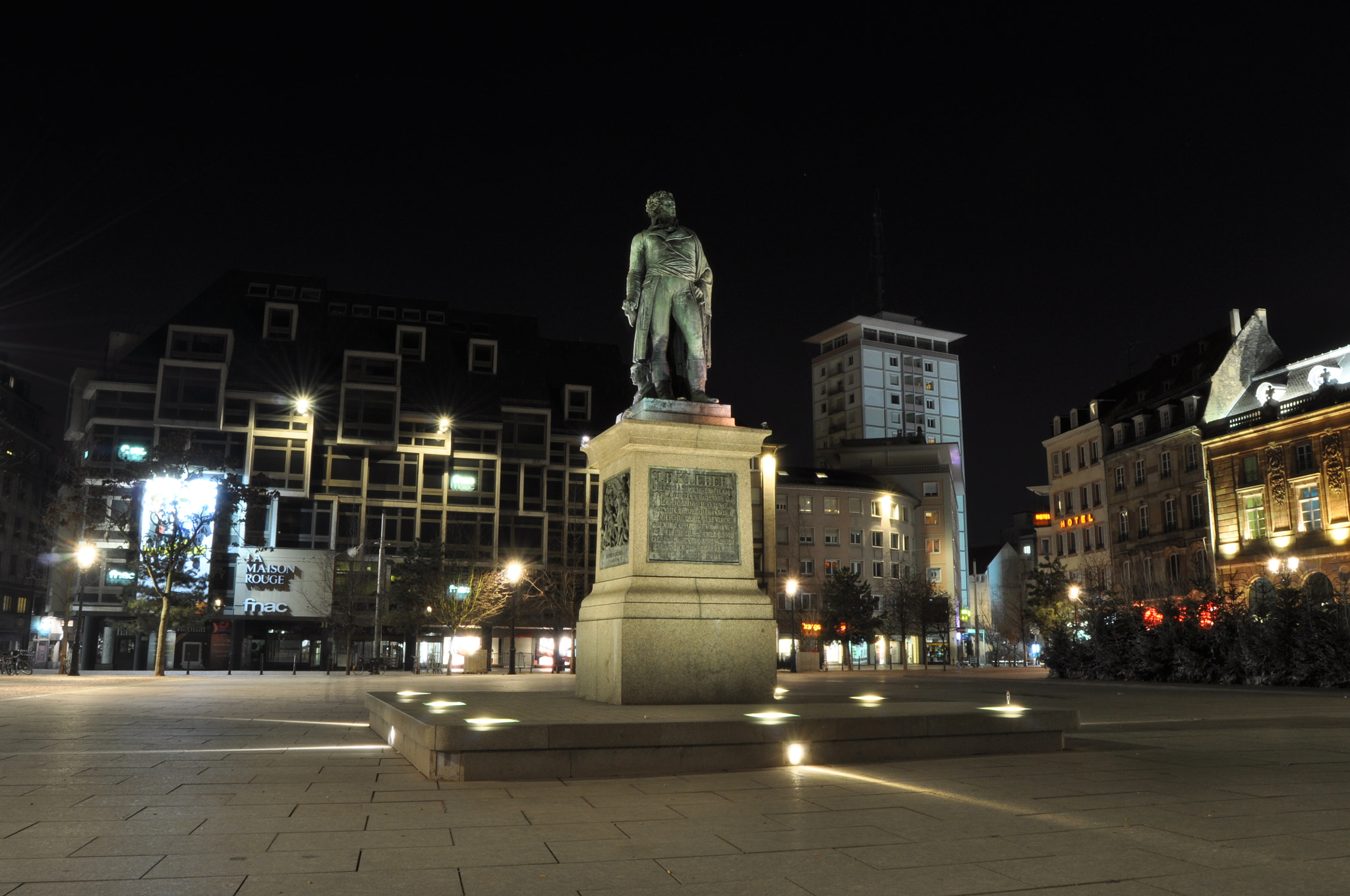 Nikon D5000 sample photo. Place kléber - strasbourg photography