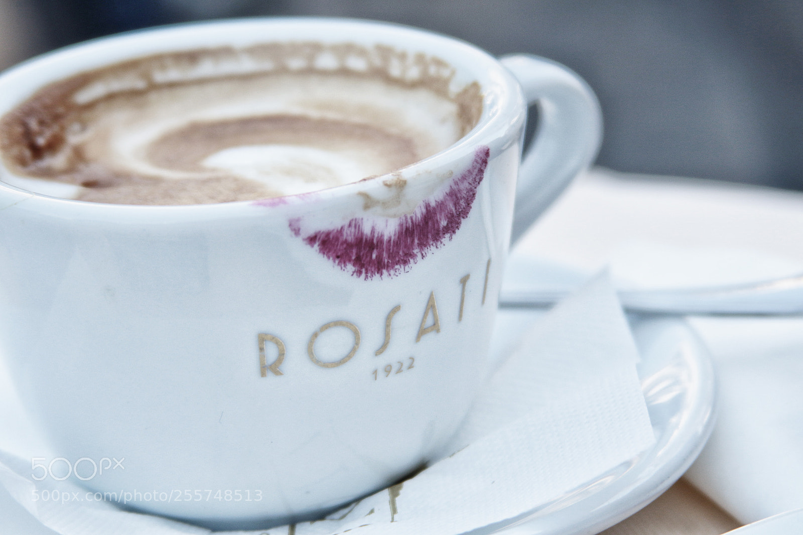 Canon EOS 7D Mark II sample photo. Lipstick and cappucino photography
