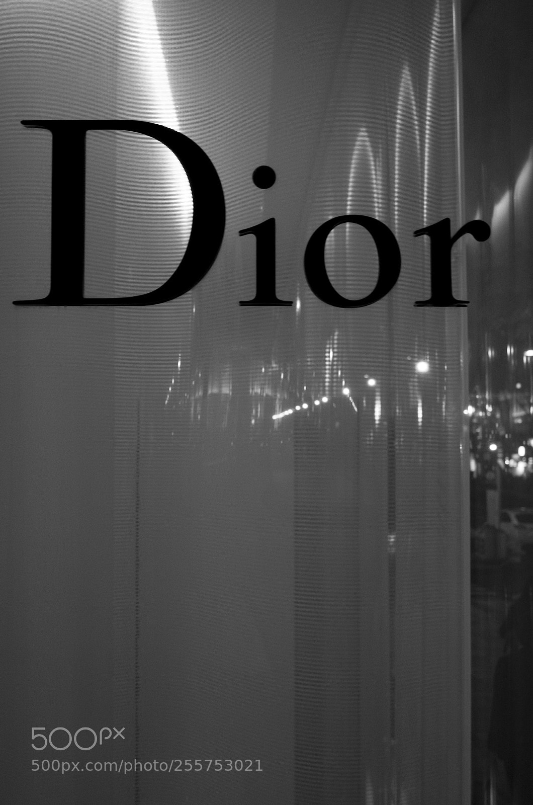 Ricoh GR sample photo. Dior omotesando photography