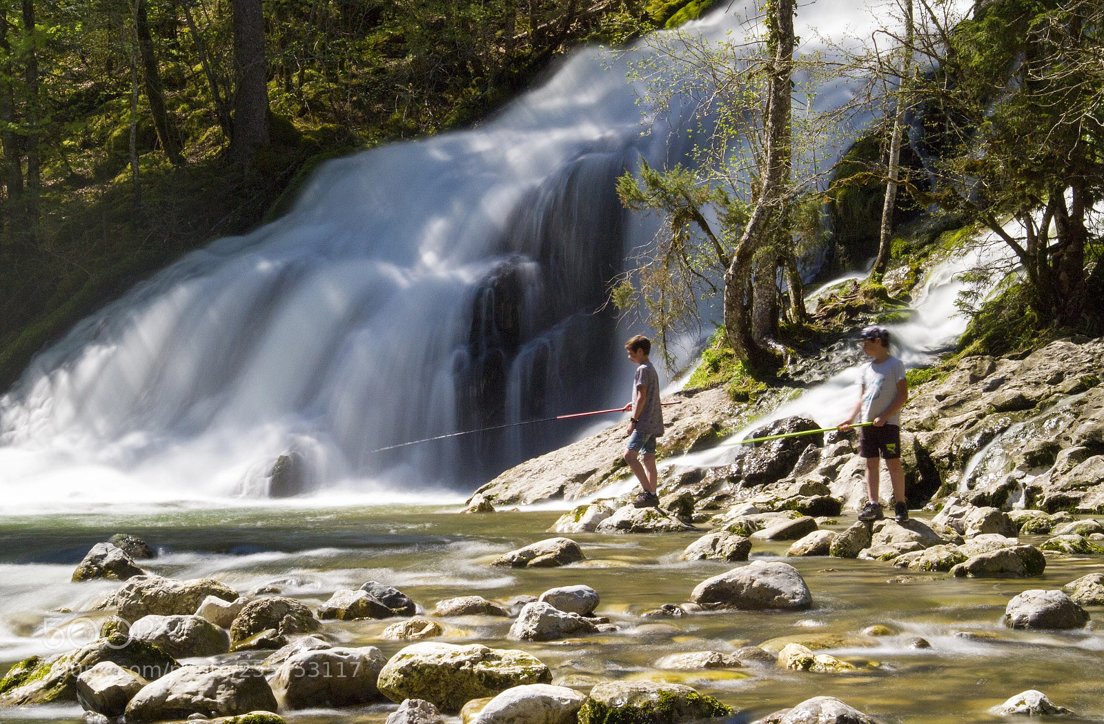 Canon EOS 7D sample photo. Cascade du pissieu photography