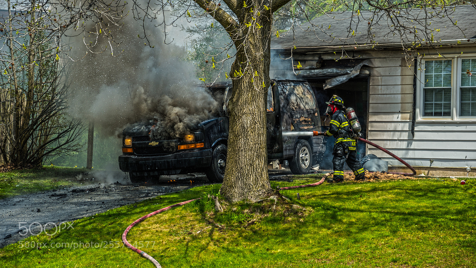 Nikon D4 sample photo. The firefighter photography